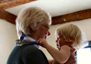 Child with Great Grandmother