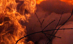 Bonfire Fire Devil (Detail)