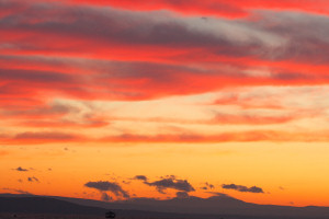 Sunset over Champlain
