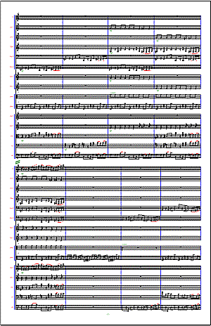 A Tangoed Web Orchestra Score Page