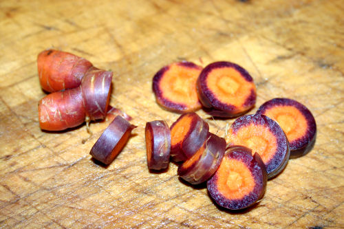 Purple carrots