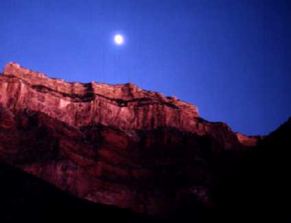 Moonrise at Monument