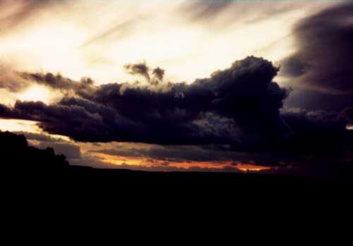 Evening Windy Sunset