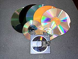 CDs in Many Colors