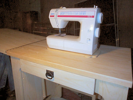 Sewing machine stand