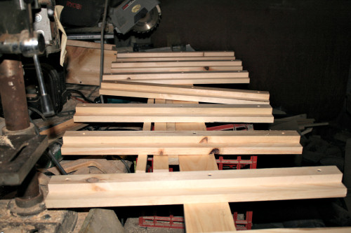 Building the CD/DVD storage