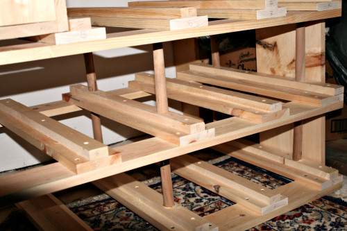 Building the CD/DVD storage