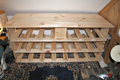 Building the CD/DVD storage