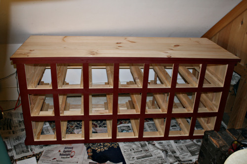 Building the CD/DVD storage