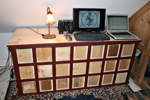 Building the CD/DVD storage