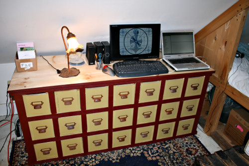 Building the CD/DVD storage