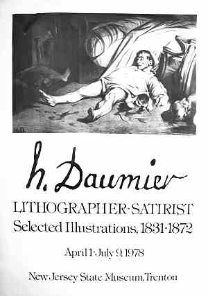Daumier Lithographs Poster