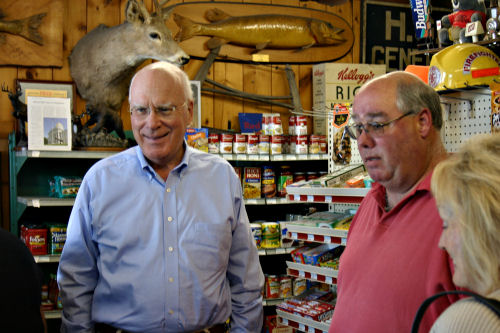 Patrick Leahy and Warren Miller