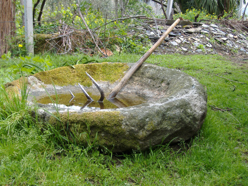 Stone trough