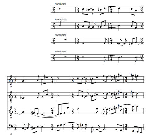 1970 Wind Quartet fourth movement