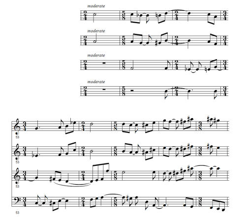 1970 Wind Quartet fourth movement